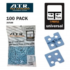 ATR Levelling System - 2mm Universal T Spacer x100